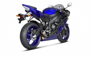 Akrapovic Slip-on Line Titanium Einddemper zonder E-keur Yamaha YZF-R6 2006 2020